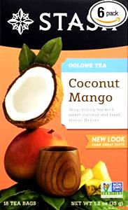 1 tea bag Coconut Mango Wuyi Oolong Tea