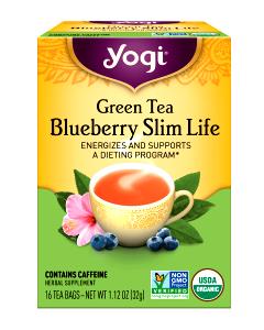 1 tea bag (makes 8 fl oz) Green Tea Slim Life