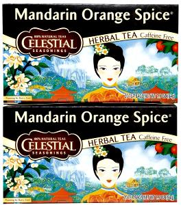 1 tea bag Mandarin Orange Spice Herbal Tea