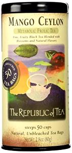 1 tea bag Mango Ceylon Tea
