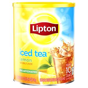 1 Teacup (6 Fl Oz) Instant Tea Presweetened with Low Calorie Sweetener Decaffeinated (made From Powdered)