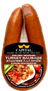 1 Thick Slice Smoked Turkey Sausage