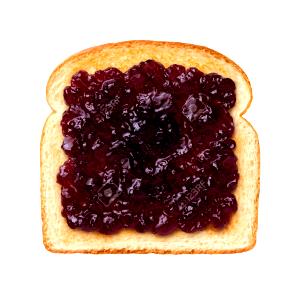 1 Thick Slice Toast with Jelly