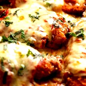 1 Thigh With Sauce And Cheese Chicken or Turkey Parmigiana