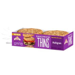1 thin bun (43 g) Multi-Grain Sandwich Slims