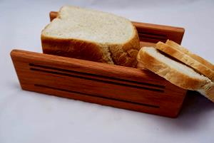 1 Thin Slice (3-3/4" X 5" X 3/8") Bread (Home Recipe or Bakery)