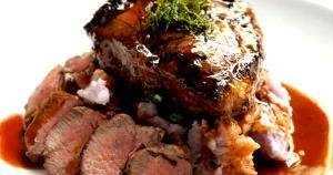 1 Thin Slice (approx 3" Dia X 1/8") Lamb Roast