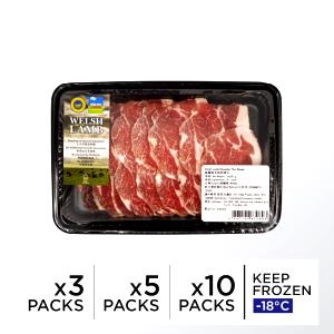 1 Thin Slice (approx 3" Dia X 1/8") Lamb Shoulder (Lean Only Eaten)