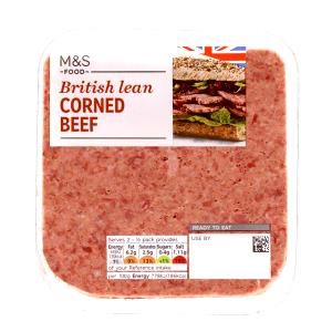 1 Thin Slice (approx 4-1/2" X 2-1/2" X 1/8") Corned Beef