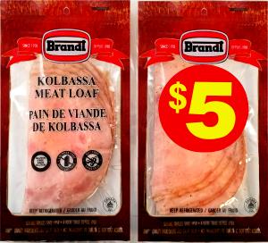 1 Thin Slice Ham Meat Loaf