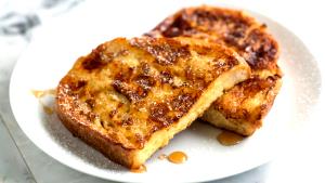 1 Thin Slice Plain French Toast