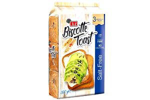 1 toast (9 g) Biscotte Toast