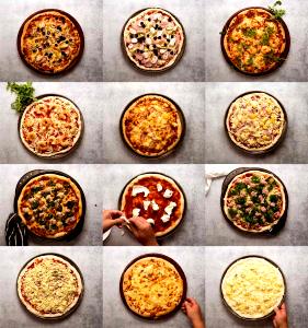 1 Topping From Piece (1/8 12" Pizza) Cheese Pizza Topping