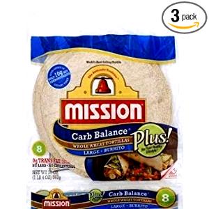 1 toritlla (56 g) Fat Flush Plan Sprouted 100% Flourless Tortillas - 10 Inch
