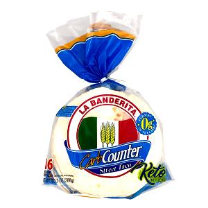 1 tortilla (18 g) Carb Counter Street Taco