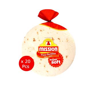 1 tortilla (25.5 g) Flour Tortillas