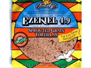 1 tortilla (28 g) Ezekiel 4:9 Sprouted Grain Tortillas (Small)