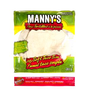1 tortilla (28 g) Flour Tortillas (Soft Taco Size)