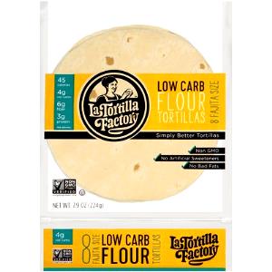 1 tortilla (28 g) Low Carb Flour Tortilla Fajita Size