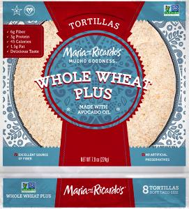 1 tortilla (28 g) Whole Wheat Plus Tortillas
