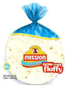 1 tortilla (32 g) Extra Fluffy Fajita Flour Tortillas