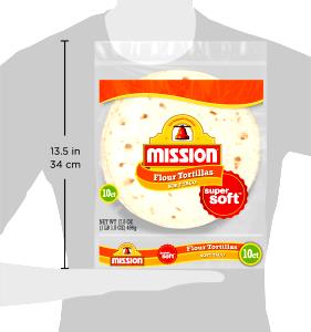 1 tortilla (34 g) Original White Tortilla