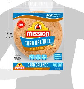 1 tortilla (38 g) Whole Wheat Tortilla