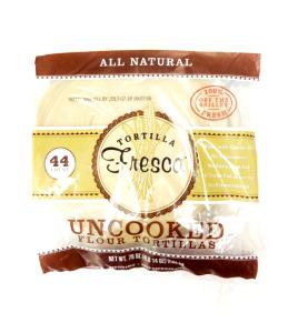 1 tortilla (42 g) Uncooked Flour Tortillas