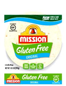 1 tortilla (43 g) Gluten Free Tortilla Wraps
