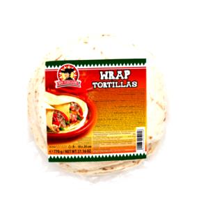 1 tortilla (43 g) Handmade 100% Whole Wheat Flour Tortillas