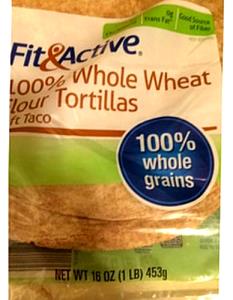 1 tortilla (45 g) 100% Whole Wheat Tortilla
