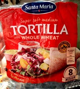 1 tortilla (47 g) 100% Whole Wheat Tortilla