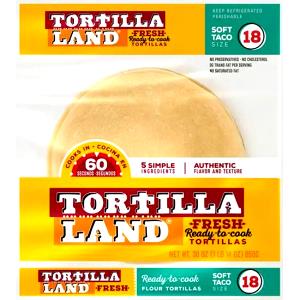 1 tortilla (47 g) Uncooked Flour Tortillas