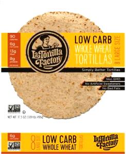 1 tortilla (50 g) Organic Tortilla Fat Free