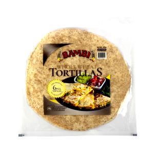 1 tortilla (51 g) Whole Wheat Tortilla
