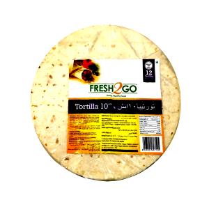1 tortilla (60 g) 10" Flour Tortillas