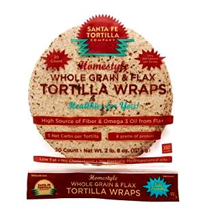 1 tortilla (60 g) Flaxseed Tortilla