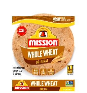 1 tortilla (61 g) 100% Whole Wheat Tortillas (61g)
