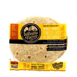 1 tortilla (62 g) Smart & Delicious Low Carb High Fiber Large Tortillas