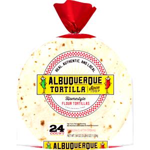 1 tortilla (63 g) Homestyle Flour Tortillas