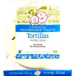 1 tortilla (68 g) Homemade Taste Flour Tortillas (Wrap Size)