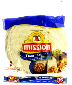 1 tortilla (71 g) Flour Tortillas Large Burrito