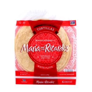 1 tortilla (74 g) White Flour Tortillas