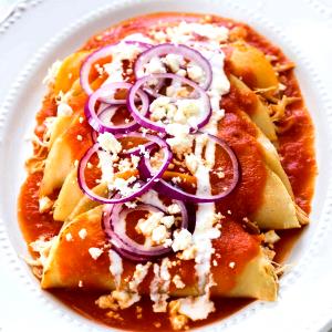 1 Tortilla Entomatadas