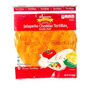 1 tortilla Gordita Style Tomato & Basil Tortillas