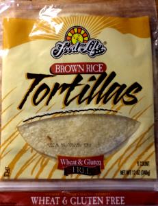 1 Tortilla Tortilla Wrap, Whole Wheat & Brown Rice