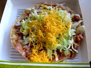 1 tostada (161 g) Crunchtada Tostada