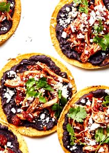 1 tostada Chicken Tostada