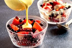 1 Total Recipe Custard Sauce - Pouring Custard