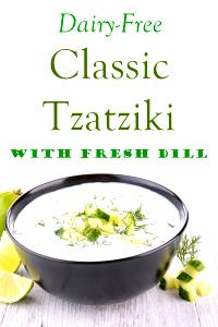 1 Total Recipe Dairy Free Tzatziki